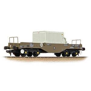 38-347B BR FNA Nuclear Flask Wagon Sloping Floor with Flask (image for) 38-347B BR FNA Nuclear Flask Wagon Sloping Floor with Flask